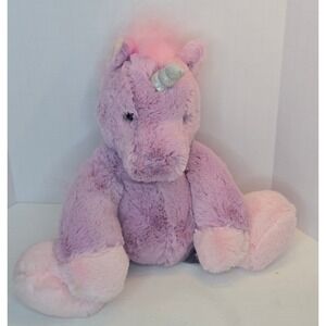 Aurora Purely Luxe Lavender Purple Unicorn Plush Stuffed Animal Sparkle Horn Toy